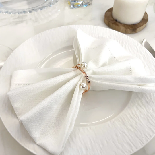 Napkin Ring Pearl