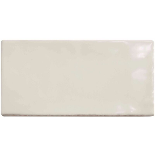Bespoke Cream Ceramic Tile Sample - Cream - Amiata