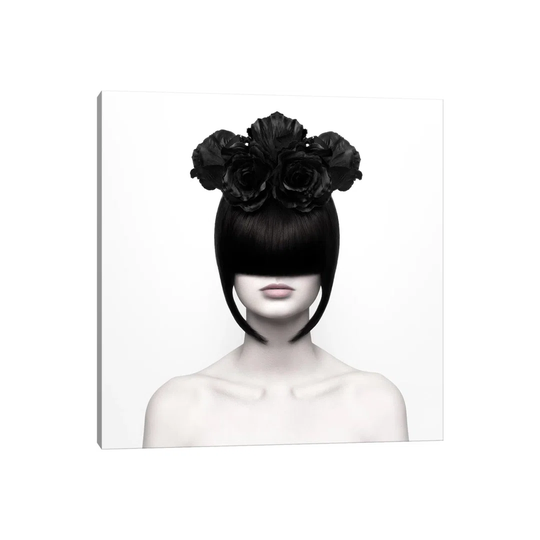 Black Window by Martina Nemcekova - Wrapped Canvas Photograph