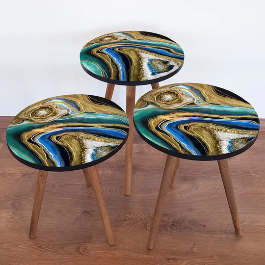 Armour 3 Piece Nest of Tables