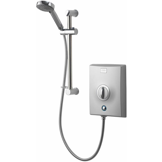 Aqualisa Quartz 10.5kw Electric Shower Chrome 5 Spray Shower Head