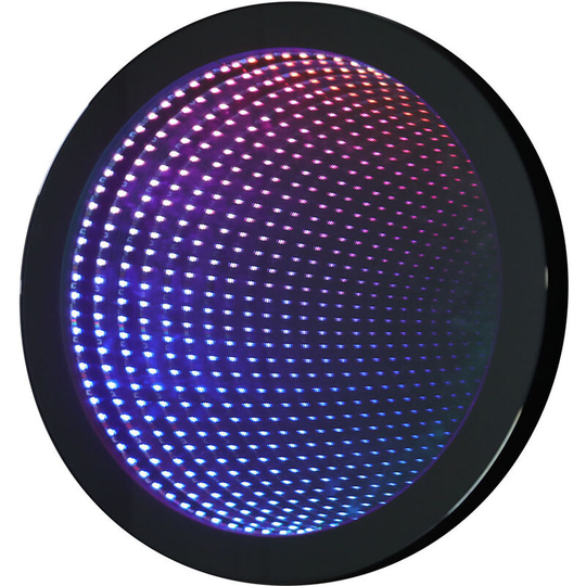 Round Illuminated led Bathroom Tunnel Mirror - Livingandhome