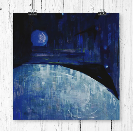 'Creation of the World No.2' by Mikalojus Konstantinas Ciurlionis Graphic Art