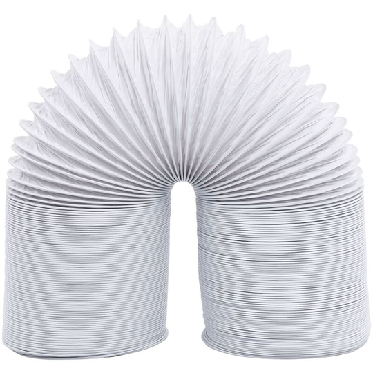 Vidaxl - Exhaust Duct pvc 6 m 10 cm white