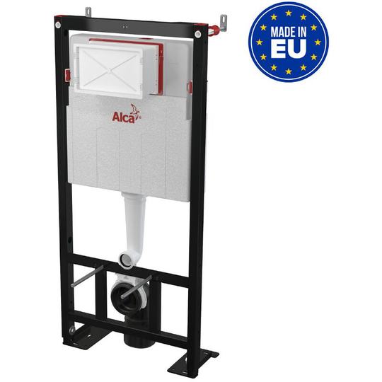 Self-supporting frame for wall-hung toilets (AM101/1120-DN100) - Alca