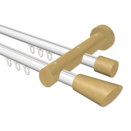 Crawfordville Curtain Pole Set