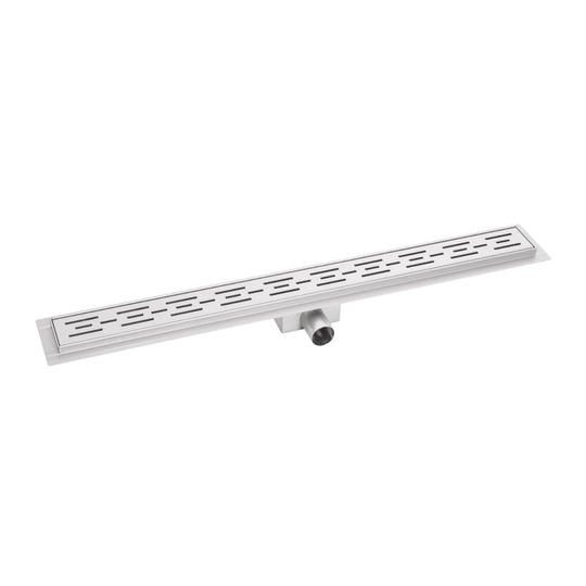 Stainless Steel Shower Channel BP03 150Cm - Floor Drainage Channel For Shower Floor Level Stainless Steel Trim Drain Strainer Shower Cap