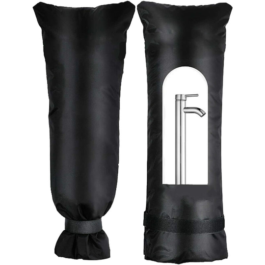 Outdoor Faucet Cover for Winter Freeze Protection Antifreeze Long Faucet Cover Socks Dustproof Windproof Cover for Outdoor Yard Spigot,model: xl