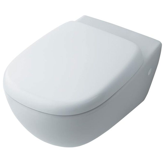 Jasper Morrison Wall Hung Toilet - Soft Close Seat and Cover White - Ideal Standard