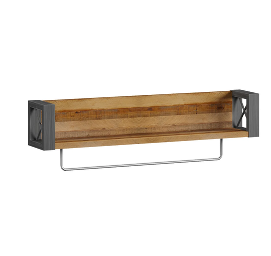 Hamrick 85cm Wall Mounted Towel Rail