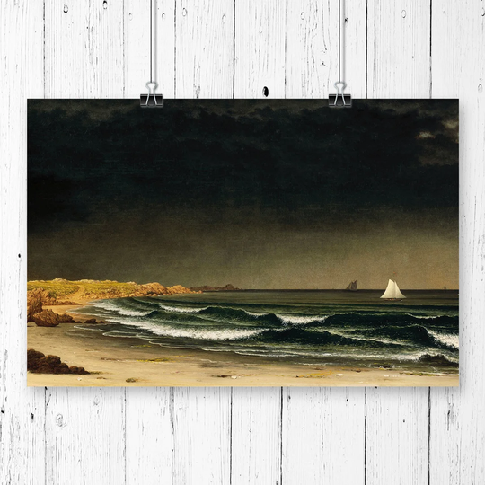'Aproaching Storm' by Martin Johnson Heade Graphic Art