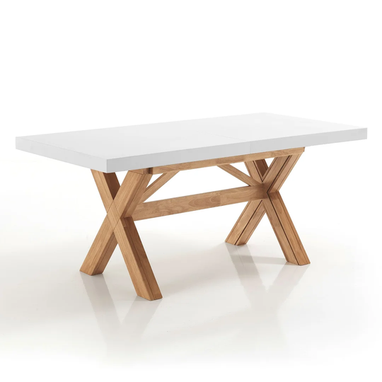 Dambrosio Butterfly Leaf Solid Oak Dining Table