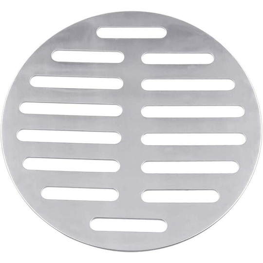 Sunflowergb - 6' 14 Hole Round Stainless Steel Floor Drain Cover Silver