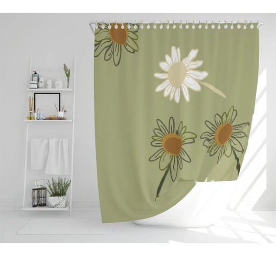 Woodbridge Polyester Shower Curtain Set