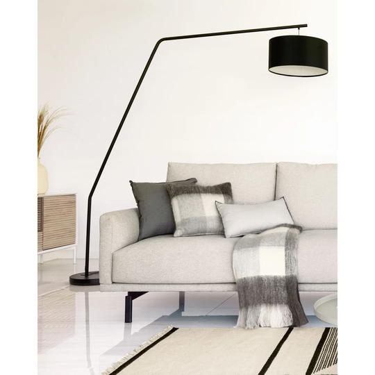 Tinoco Grey Square Scatter Cushion Cover