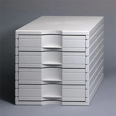 28.8cm H x 28.5cm W Reversible Desk File Pedestal
