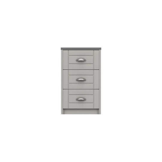Newhaven 3 Drawer Bedside Table