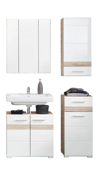 Harisa 4 Piece Bathroom Furniture Suite