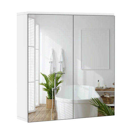 Rumbaugh 63cm x 65cm Surface Mount Mirror Cabinet