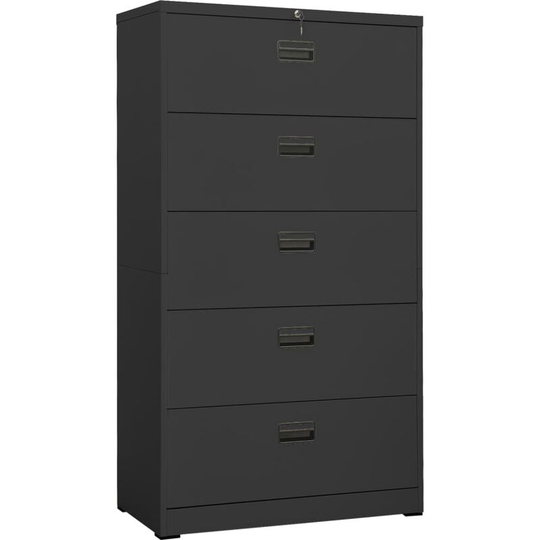 Filing Cabinet Anthracite 90x46x164 cm Steel Vidaxl Anthracite