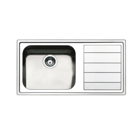Linear Single Bowl Inset Kitchen Sink