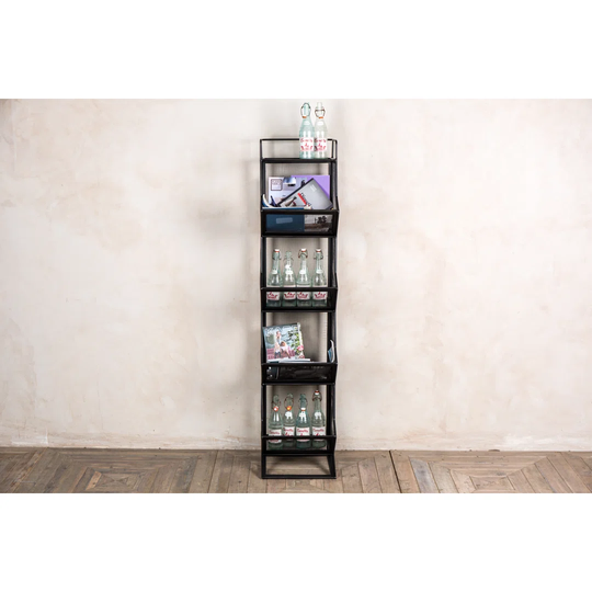 Carletta 180cm 4 Shelf Shelving Unit