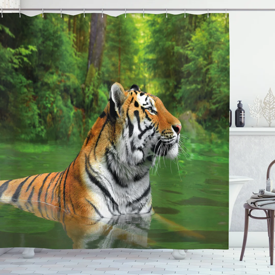 Ario Polyester Shower Curtain Set