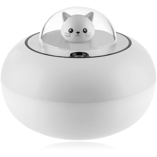 Ilovemilan - 400ML household humidifier, luminous cold fog humidifier, automatic timing off, silent air humidifier, lovely kitten, suitable for