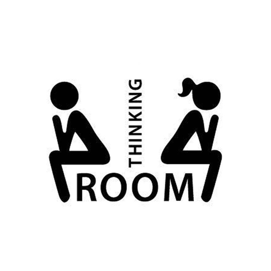 4 pcs Funny Toilet Decal Stickers for Bathroom, Toilet Door Sign Sticker, Toilet Seat Lid Decals Stickers, Put Me Down Decal Sticker, Waterproof
