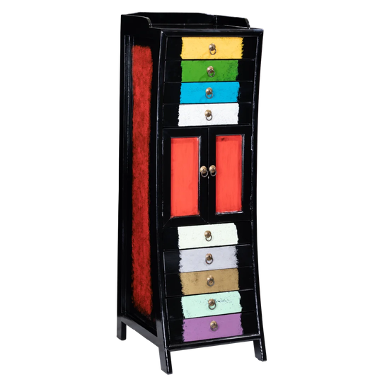 Mizell Curved 9 Drawer Filing Cabinet
