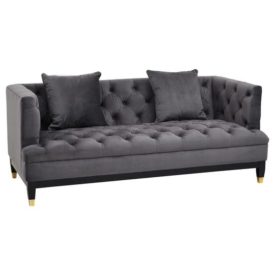 Cuffee 188Cm Recessed Arm Chesterfield Sofa