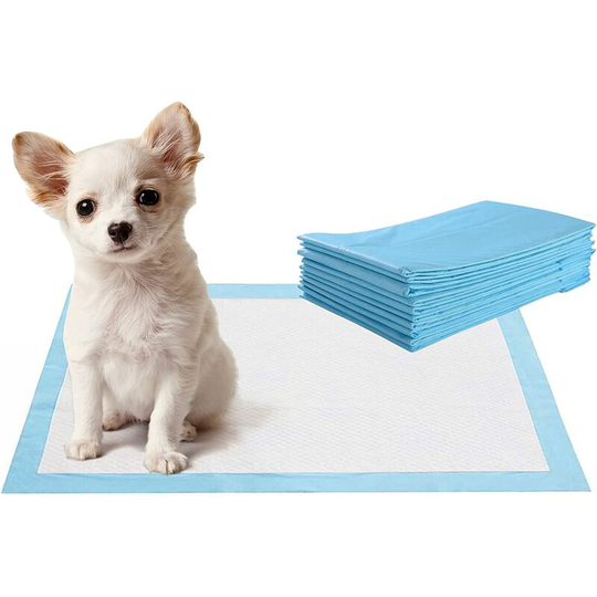 Puppy Training Pads,Super Absorbent & Leakproof Dog Cat Pee Pad with 5-Layer Design, Disposable Pet Floor Toilet Mats (42*60CM 300 Pack) - Costway