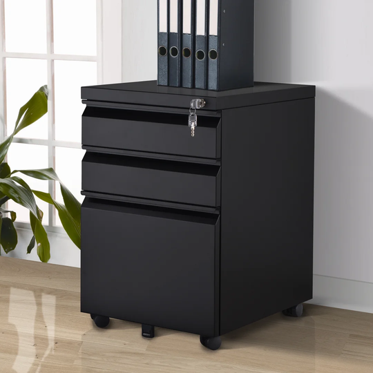 Mizuki 3 Drawer Filing Cabinet