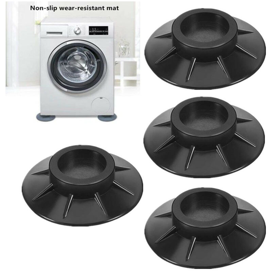 Anti-Vibration Washing Machine Pad 8PCS Non-Slip Mats Universal Fixed Rubber Feet Noise-Reducing Refrigerator Feet Fixed Pads