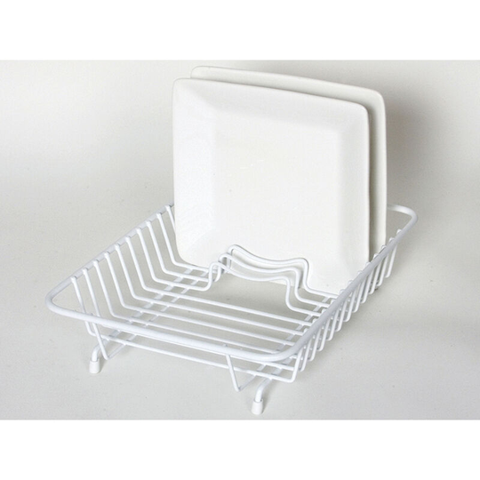 Compact Dish Drainer White 2020 - Delfinware