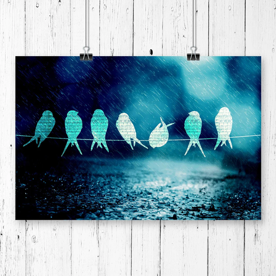 'Bird Song Art' Graphic Art
