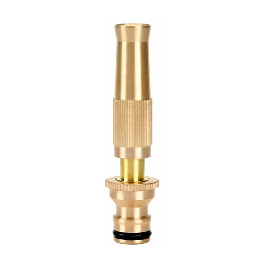 Perlerare - Quick Connect Garden Hose Fitting, Adjustable Brass Garden Watering Gun,Brass Quick Connect Garden Hose Fittings