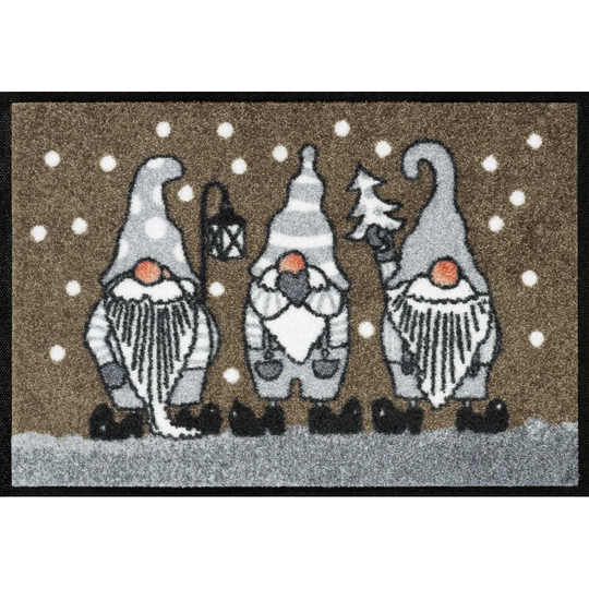 Winter Dwarf Taupe Doormat