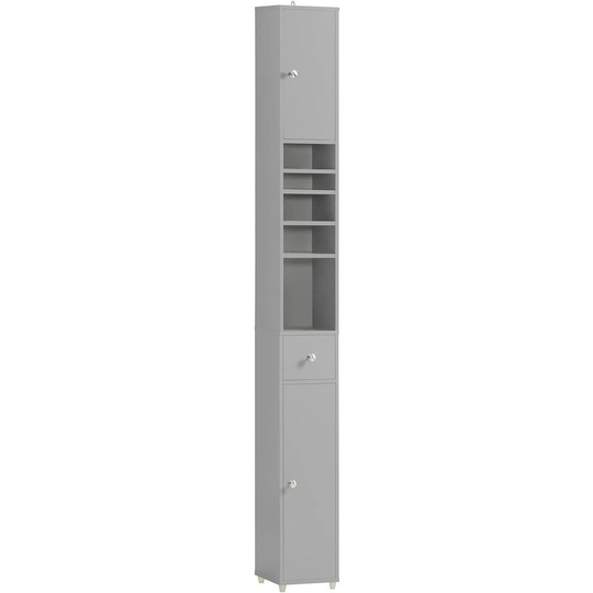 Bathroom Tall Cabinet Cupboard Bathroom Cabinet Storage Cabinet,BZR34-HG - Sobuy