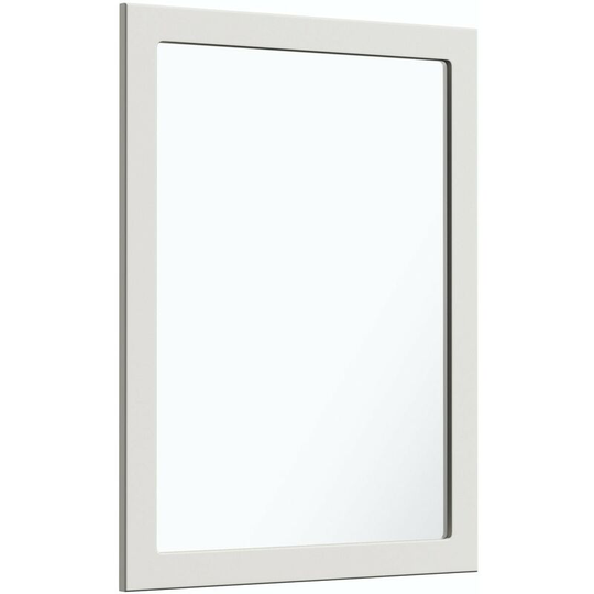 Dulwich stone ivory bathroom mirror 800 x 600mm - Ivory - Orchard