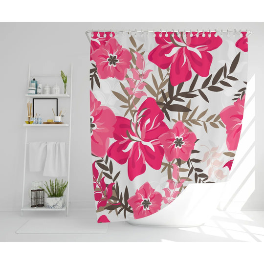 Atia Polyester Shower Curtain
