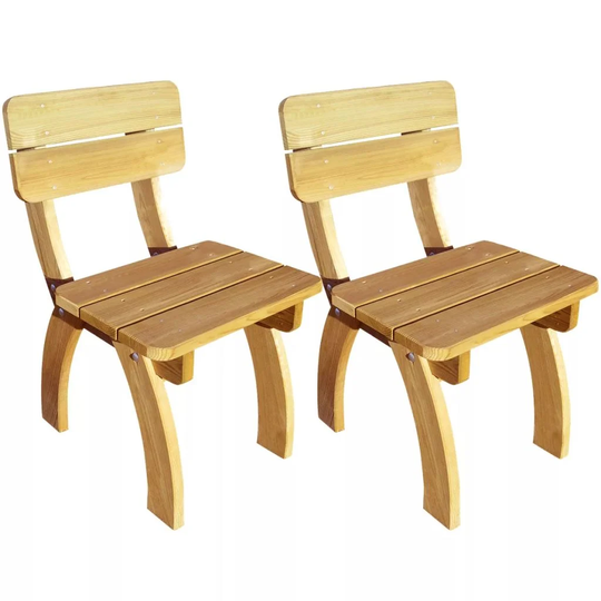 Gaffer Pine Patio Dining Armchair
