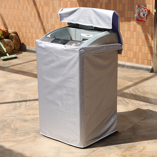 Top Mounted Washer/Dryer Cover - Water, Dust, Sun, (Basic Silver) m: 58x60x90