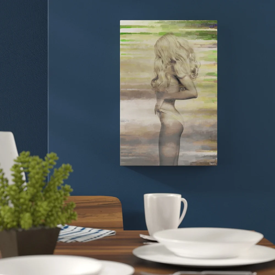 East Urban Home Graphic Art Print on Canvas