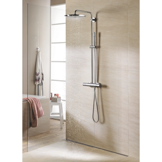 GROHE Rainshower System 310 Shower system with thermostat for wall mounting Chrome 27966000