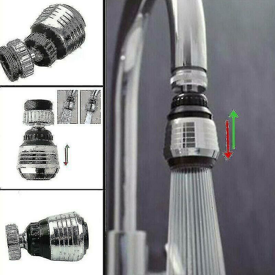 Rotating Kitchen Nozzle Filter Swivel Aerator Faucet Water Saving Faucet