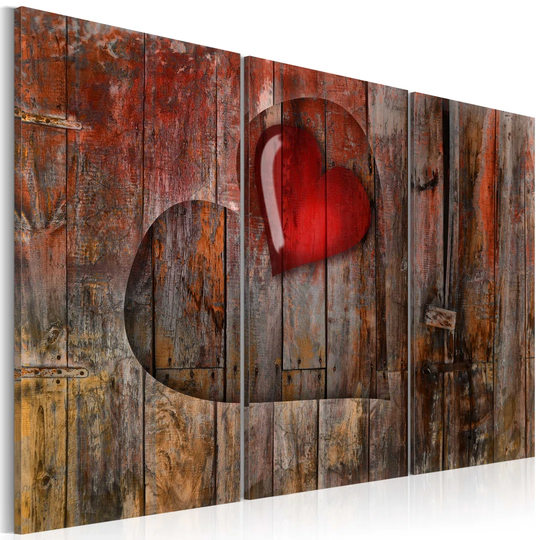 Canvas Print - Heart To Heart