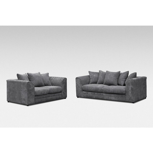 Darcey 3 Seater & 2 Seater Sofa Set - Grey