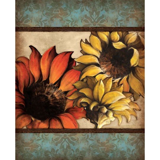 Sunflowers II - Wrapped Canvas Painting Print