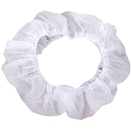 50 Pieces Disposable Toilet Seat Covers, Betterlife Waterproof Universal, Portable Elastic Non-woven Fabric Toilet Mats (White)